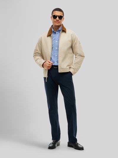 Tommy Hilfiger Regular Fit Freizeithemd mit Logo-Stitching Blau 1