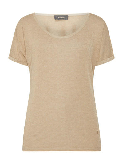 MOS MOSH Shirt mit Glitter-Effekt  Gold 2