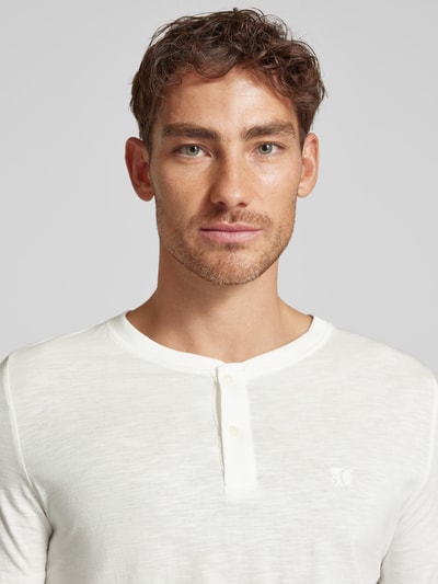 s.Oliver RED LABEL Regular Fit T-Shirt aus reiner Baumwolle Weiss 3