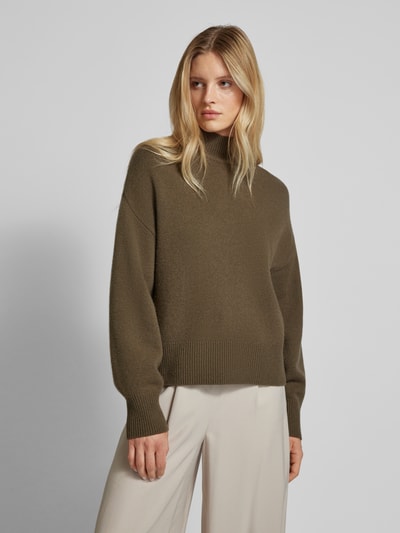 P&C* curated by Anouk Yve Strickpullover mit Stehkragen - Capsule Wardrobe Khaki 4