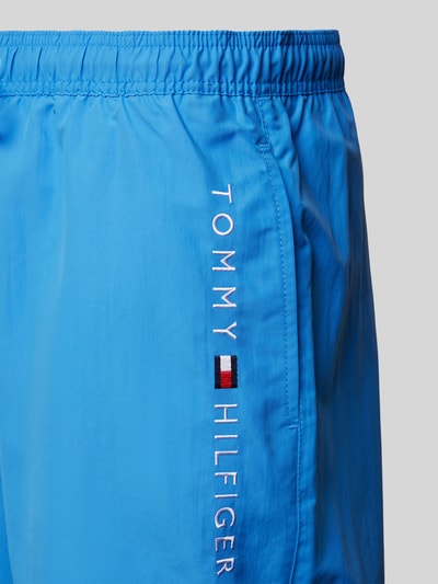 Tommy Hilfiger Badeshorts mit elastischem Bund Modell 'ORIGINAL' Blau 2