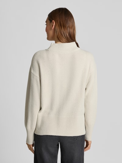 Betty Barclay Gebreide pullover met opstaande kraag Beige - 5