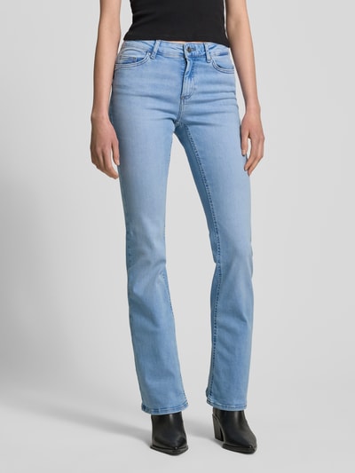 Only Regular Fit Bootcut Jeans aus Baumwoll-Mix Modell 'BLUSH' Hellblau 4