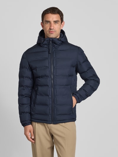 Strellson Steppjacke mit Kapuze Modell 'MODICA FUSED' Marine 4