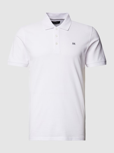 Matinique Poloshirt met labeldetail, model 'MApoleo' Wit - 2