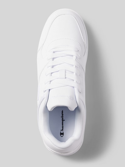 CHAMPION Sneaker mit Logo- und Label-Stitching Modell 'Rebound' Weiss 3