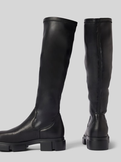 Copenhagen Stiefel mit Label-Print Black 2