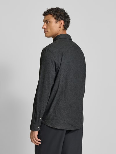 MCNEAL Regular fit vrijetijdsoverhemd met button-downkraag Donkergrijs - 5