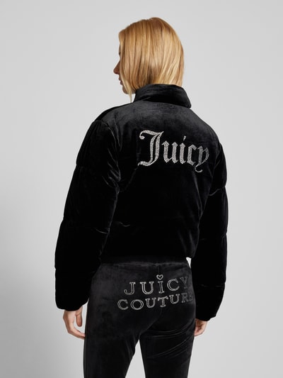 Juicy Couture Gewatteerd jack met pailletten, model 'MARGO' Zwart - 5