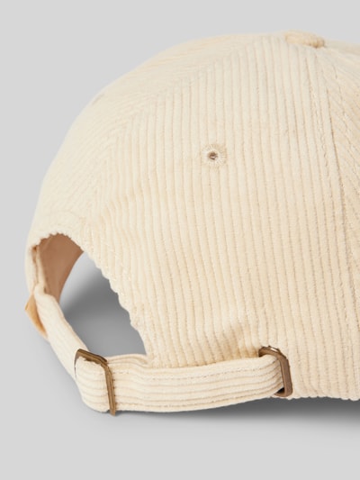 BLKVIS Cap mit Label-Stitching Offwhite 3