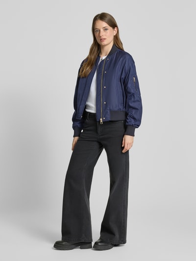 Marc O'Polo Regular Fit Blouson im Aviator-Stil  Marine 1