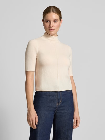 Christian Berg Woman Strickpullover aus Kaschmir mit 1/2-Arm Offwhite 4