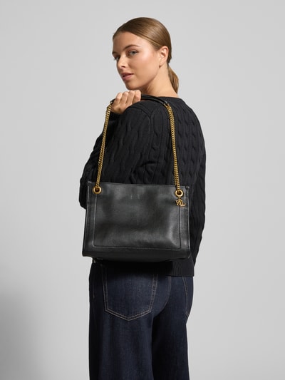 Lauren Ralph Lauren Leren handtas met labelhanger  - 1