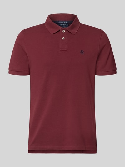 MCNEAL koszulka polo o kroju regular fit z wyhaftowanym logo Ciemnoczerwony 2