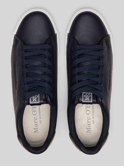 Marc O'Polo Low Top Sneaker aus echtem Leder Modell 'BODIL' Dunkelblau 3