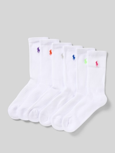 Polo Ralph Lauren Socken mit Label-Stitching im 6er-Pack Weiss 1