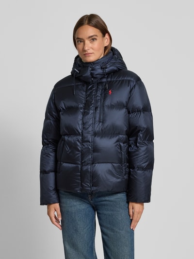 Polo Ralph Lauren Kurtka puchowa z krytym zamkiem błyskawicznym i wpuszczanymi kieszeniami Granatowy 4