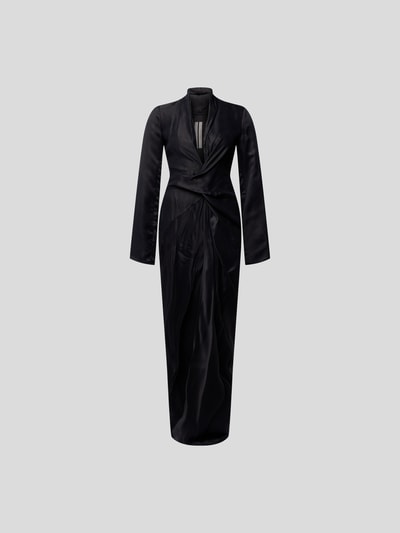 Rick Owens Kleid mit Wickel-Optik Black 2