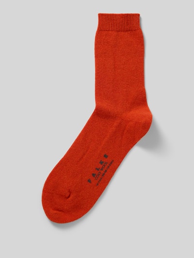 Falke Sokken met hoogwaardige mix van wol en kasjmier, model 'COSY WOOL' Terracotta - 1