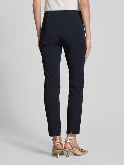 Raffaello Rossi Skinny Fit Hose mit breitem Bund Marine 5