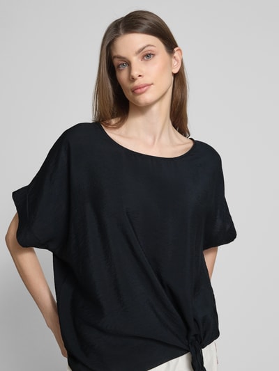 Christian Berg Woman Blusenshirt mit Rundhalsausschnitt Black 3