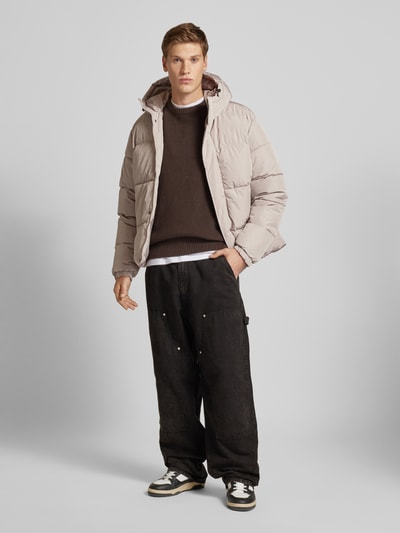 Jack & Jones Gewatteerd jack met capuchon, model 'BRADLEY' Beige - 1