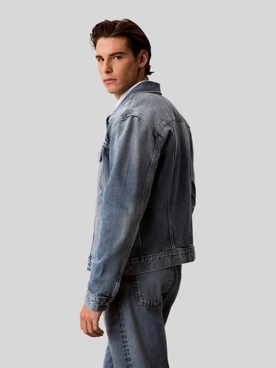 Calvin Klein Jeans Kurtka jeansowa o kroju krój regular fit z czystej bawełny Jeansowy niebieski 6
