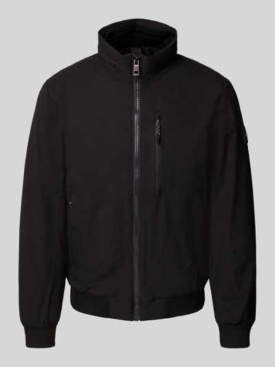 Tom Tailor Regular Fit Blouson mit Reißverschlusstaschen Black 2
