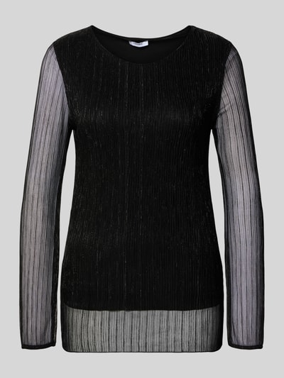 ZABAIONE Blouse met ronde hals Zwart - 2