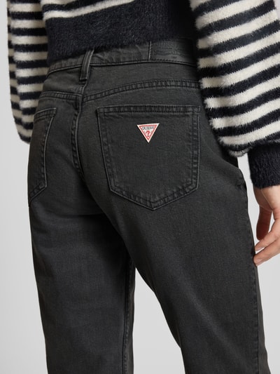 Guess Jeans Jeansy z poszerzaną nogawką i wpuszczanymi kieszeniami Antracytowy 3