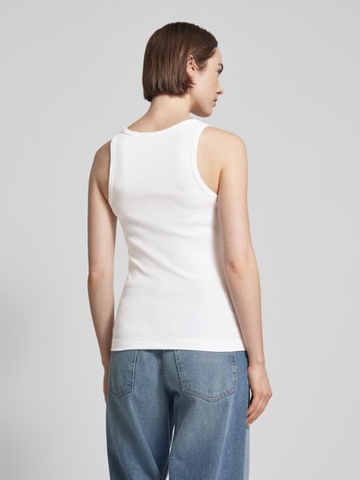 Lanius Tanktop in unifarbenem Design Weiss 5