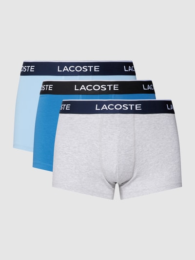 Lacoste Obcisłe bokserki z elastycznym pasem Błękitny 2