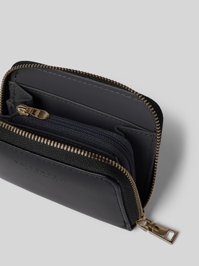 Seidenfelt Portfel z imitacji skóry model ‘YLVA’ Czarny 3