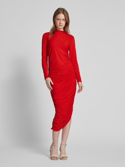 Christian Berg Woman Selection Maxikleid mit Raffungen Rot 4