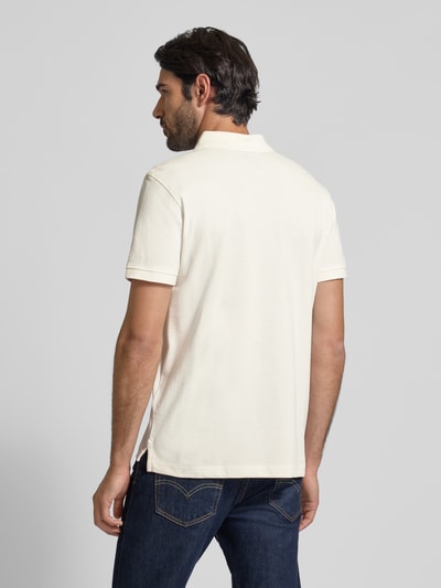 MCNEAL Poloshirt met labelstitching Ecru - 5