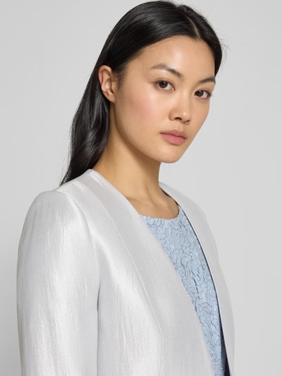 Christian Berg Cocktail Bolero met 3/4-mouwen Lichtgrijs - 3