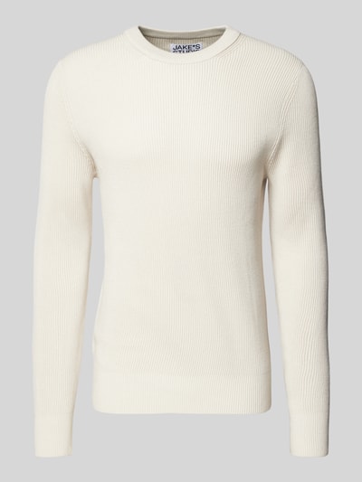 JAKE*S STUDIO MEN Gebreide pullover met ronde hals Kit - 2