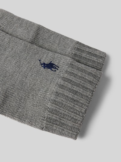 Polo Ralph Lauren Handschoenen van wol met labelstitching Middengrijs gemêleerd - 2