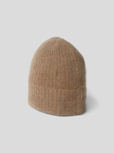 C.T.Plage Beanie mit Strickmuster Camel 2