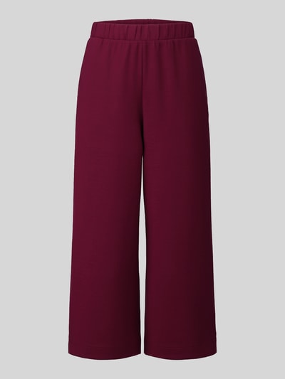 Tom Tailor Loose Fit Sweatpants mit Viskose-Anteil Bordeaux 2