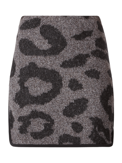 Marc Cain Wollrock mit Leopardenmuster Hazel 1