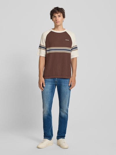 Pepe Jeans Slim Fit Jeans aus Baumwoll-Mix Modell 'Hatch' Jeansblau 1