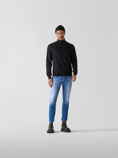 Dsquared2 Slim Fit Jeans im Used-Look Dunkelblau 1