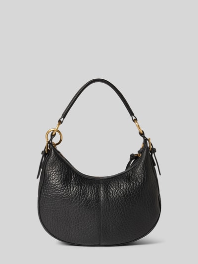 Marc O'Polo Umhängetasche aus echtem Schafsleder Modell 'HOBO BAG S' Black 4