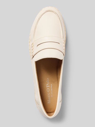 Marc O'Polo Espadrilles aus weichem Leder Offwhite 3