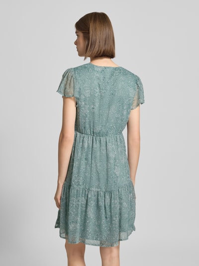 Only Regular Fit Chiffonkleid mit floralem Muster Modell 'AIDA ELISA LIFE' Schilf 5