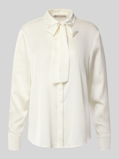 Christian Berg Woman Selection Regular fit overhemdblouse met kralen Ecru - 2