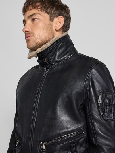 Gipsy Jack met teddybont, model 'STARPILOT' Zwart - 3