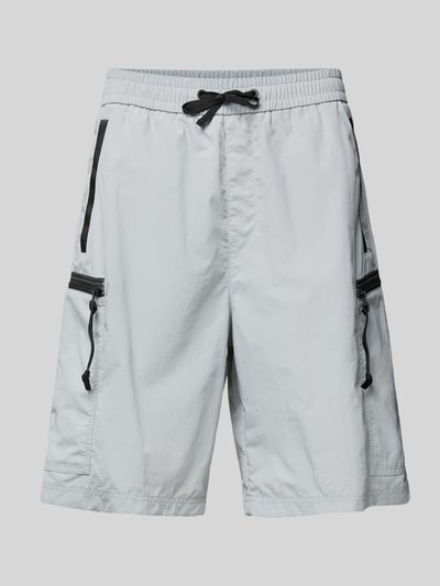 ARMANI EXCHANGE Regular Fit Shorts mit elastischem Bund Stein 2