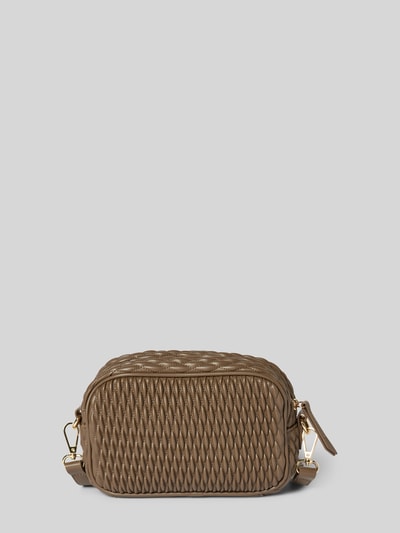 VALENTINO BAGS Crossbodytas met labelapplicatie Taupe - 3